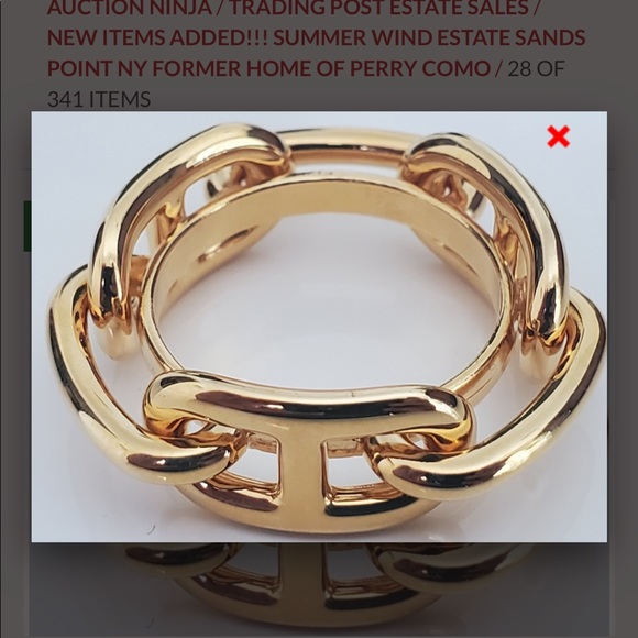 HERMES Scarf Ring - Picture 6 of 6